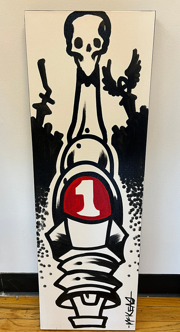 Original Sparkplug painting by Darren