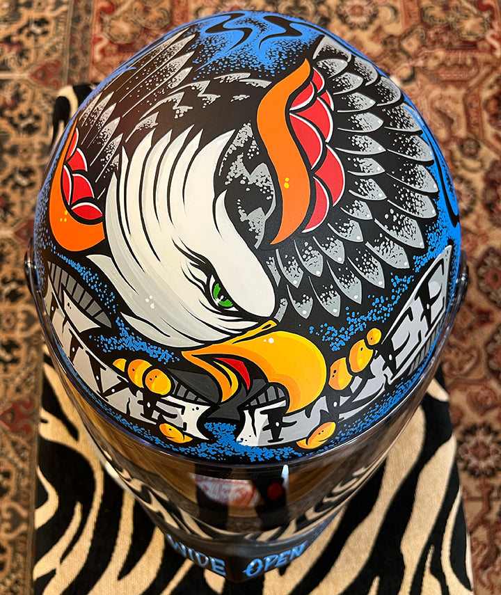 Eagle Helmet Original Art