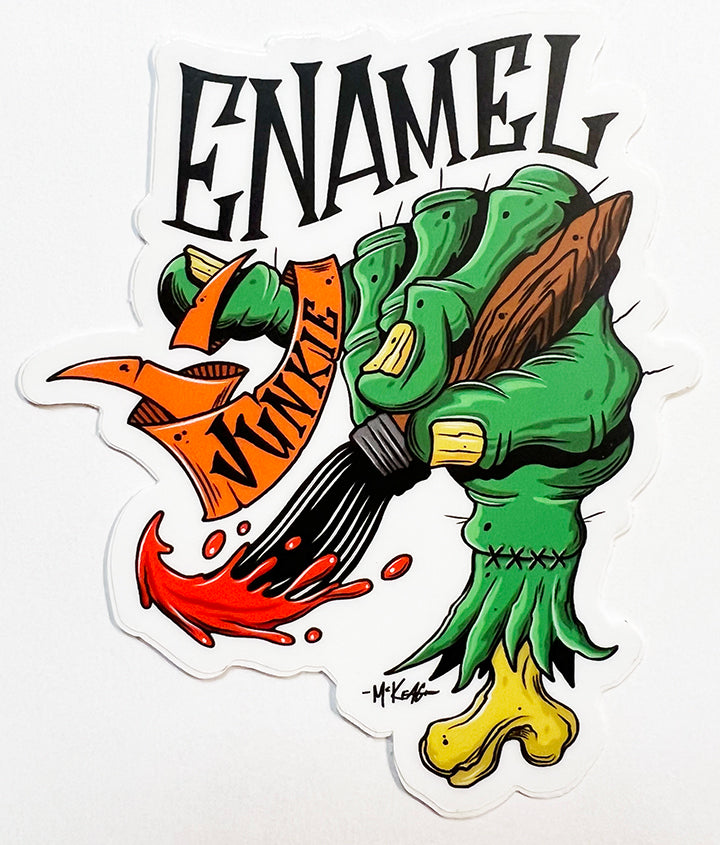 Enamel Junkie Sticker