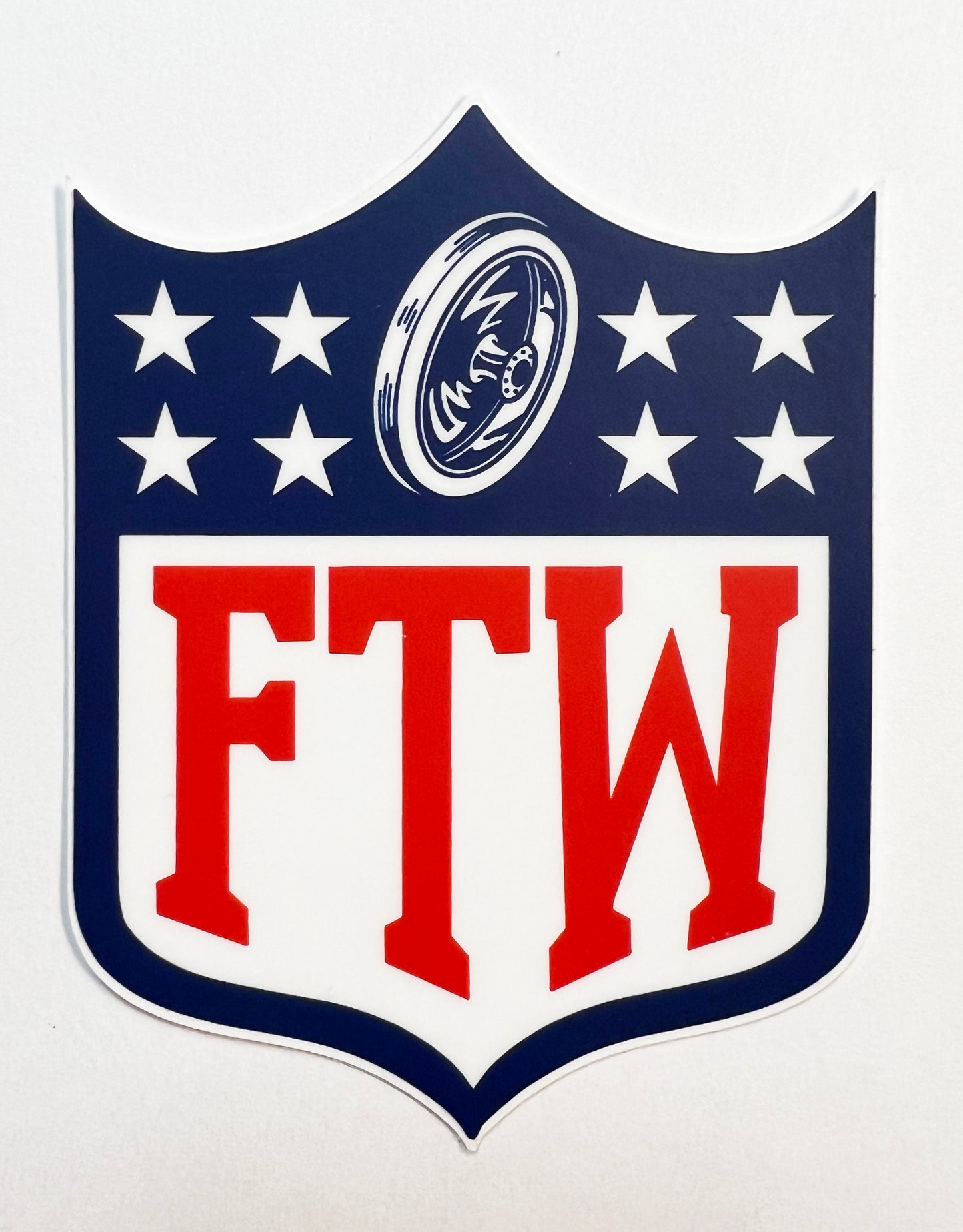 FTW NFL Sticker