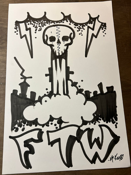 Original "FTW" painting