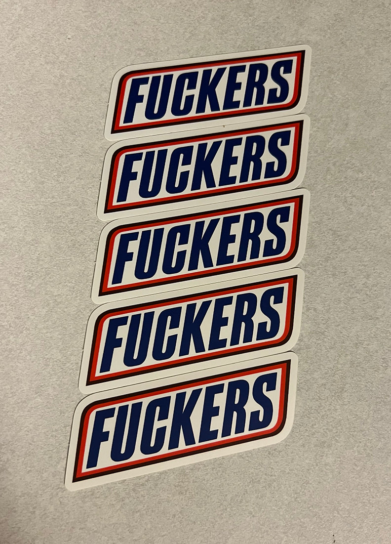 FUCKERS Sticker