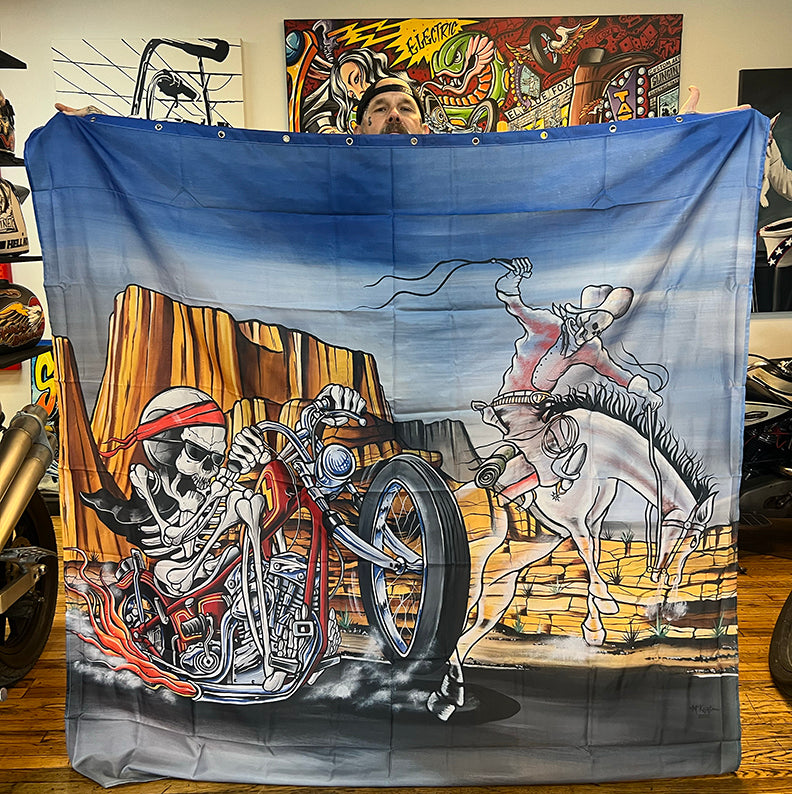 Ghost Rider Shower Curtain