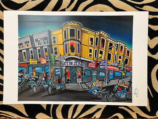 "Haight Ashbury" standard print