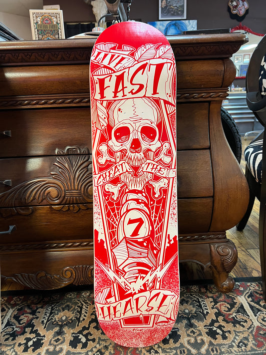 Cheat the Hearse Skate Deck