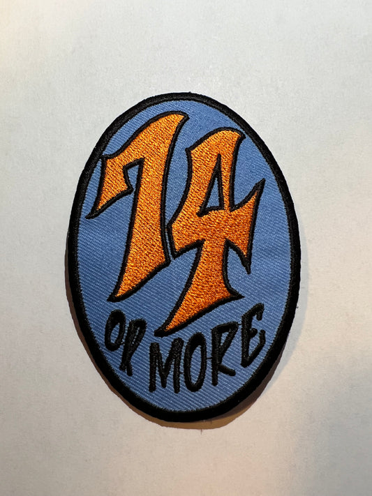 74 Or More Patch