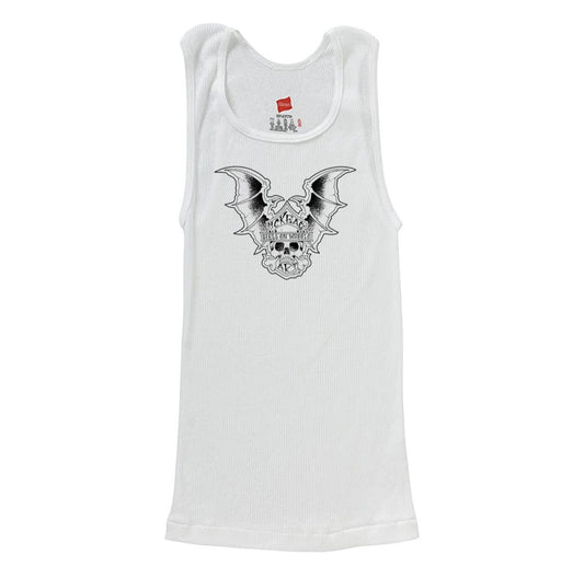 Women's "Bat-Winged" wife beater tank tee