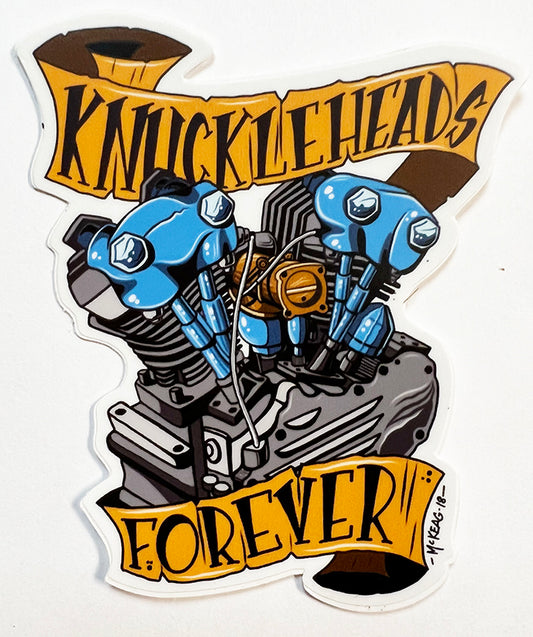 Knuckleheads Forever Sticker