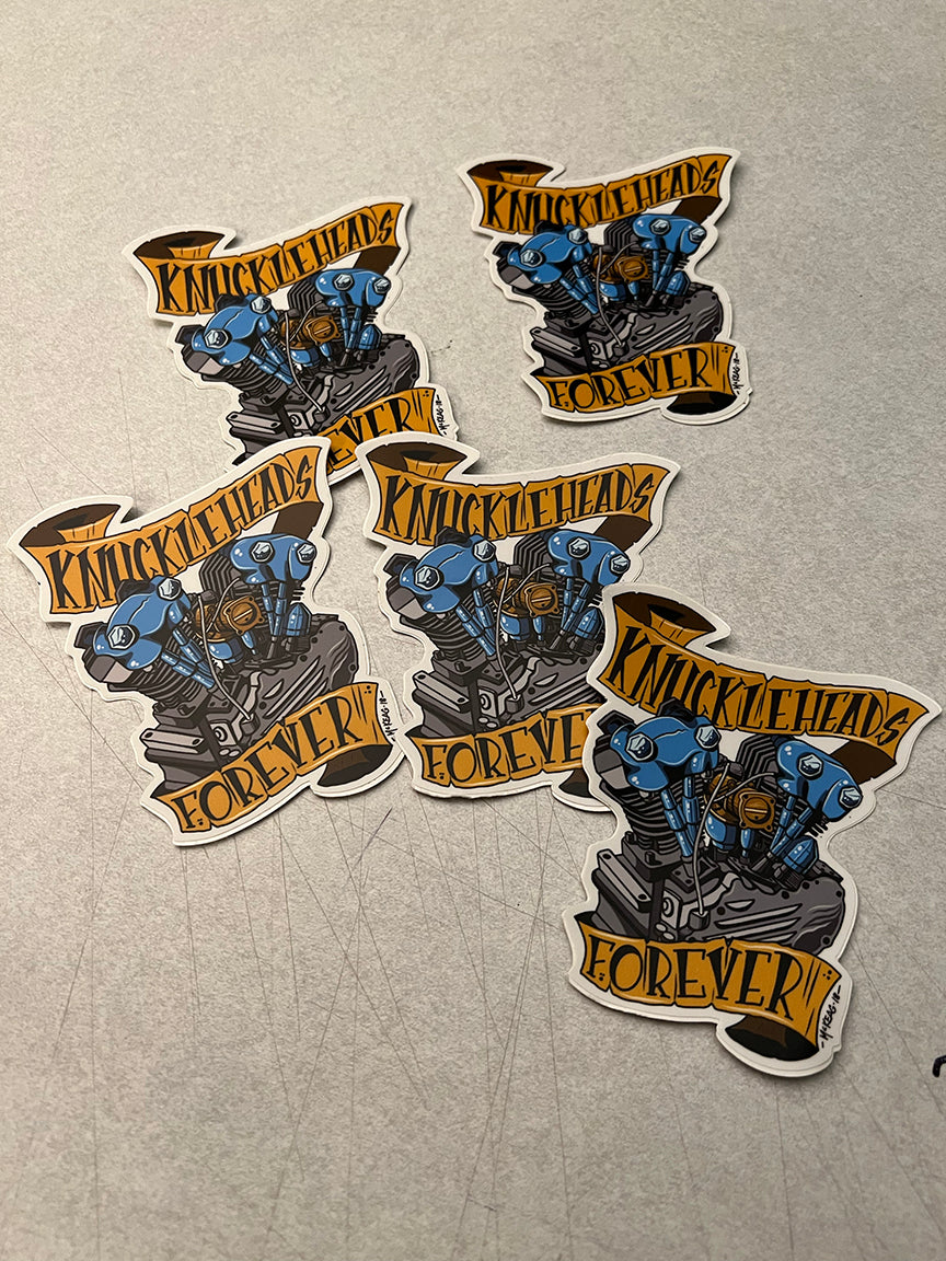 Knuckleheads Forever Sticker