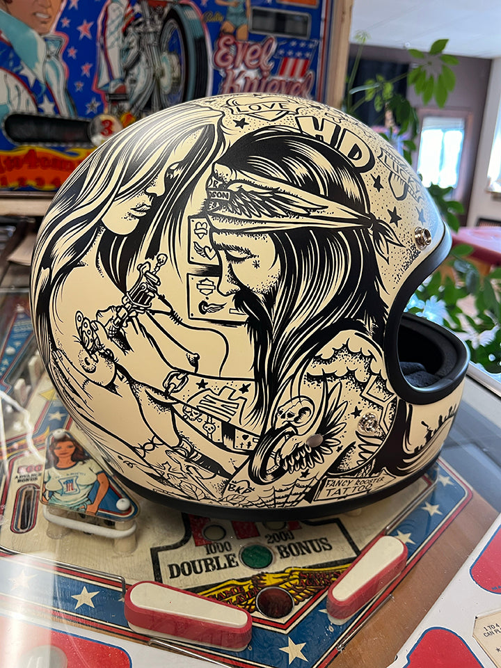 David Mann Tribute Helmet Original