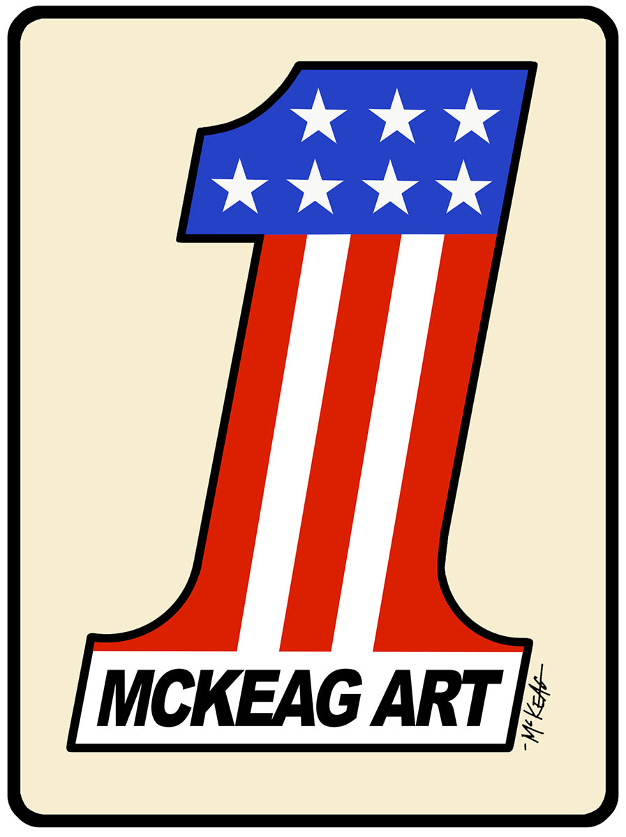 McKeag Art #1 Sticker