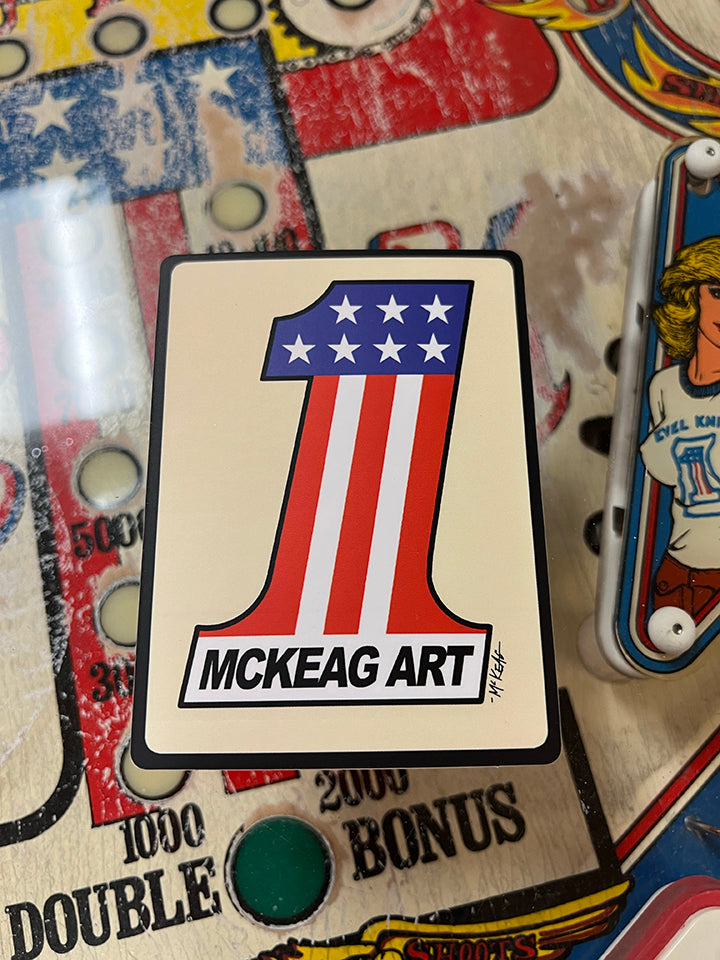 McKeag Art #1 Sticker