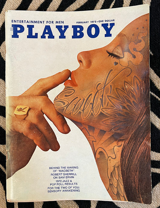 1972 Original Playboy Mag, illustrated by Darren
