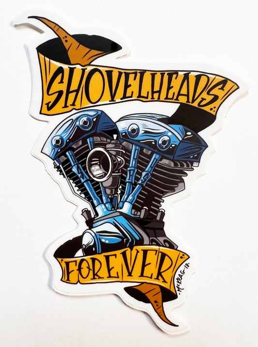 Shovelheads Forever Sticker