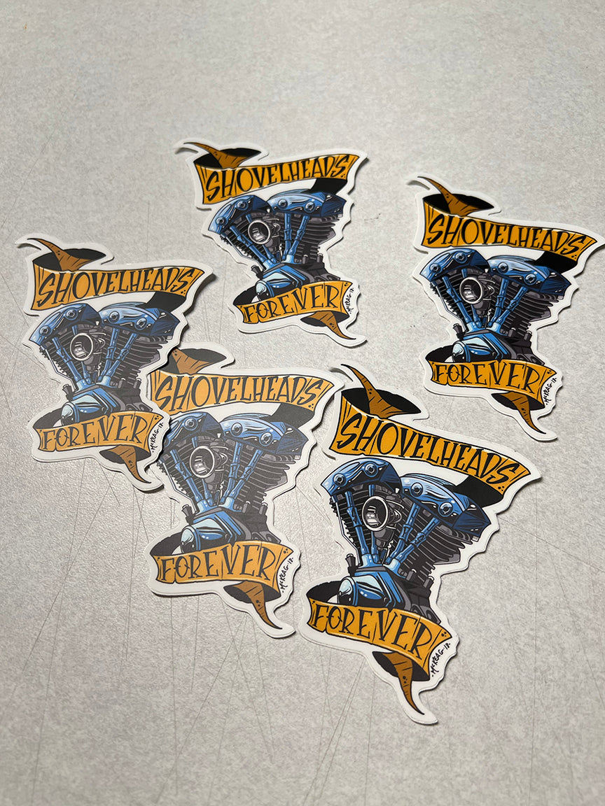 Shovelheads Forever Sticker