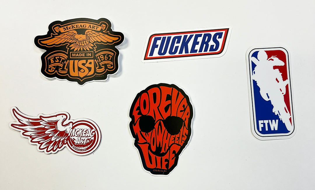 5 Piece Sticker Packs