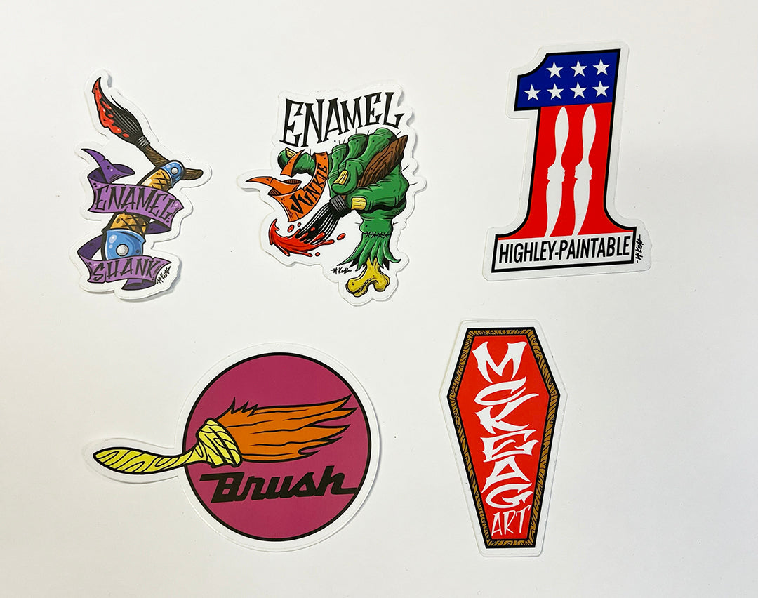 5 Piece Sticker Packs