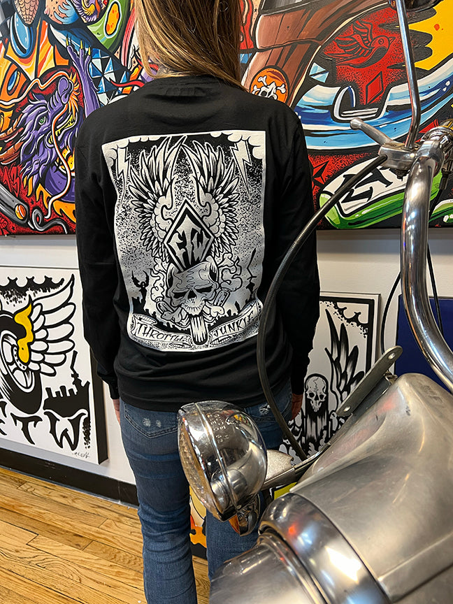 Throttle Junkie Long Sleeve T