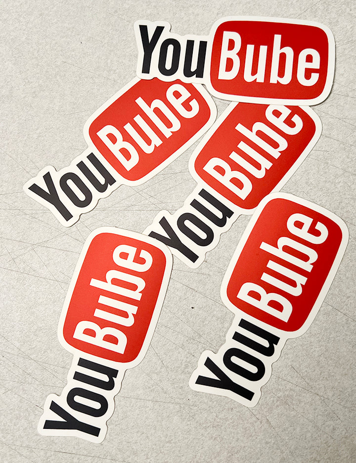 You Tube Sticker